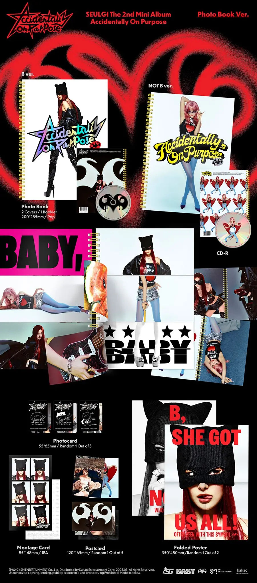 SEULGI (RED VELVET) – Accidentally On Purpose (Photo Book Ver.) Zhivago Gifts