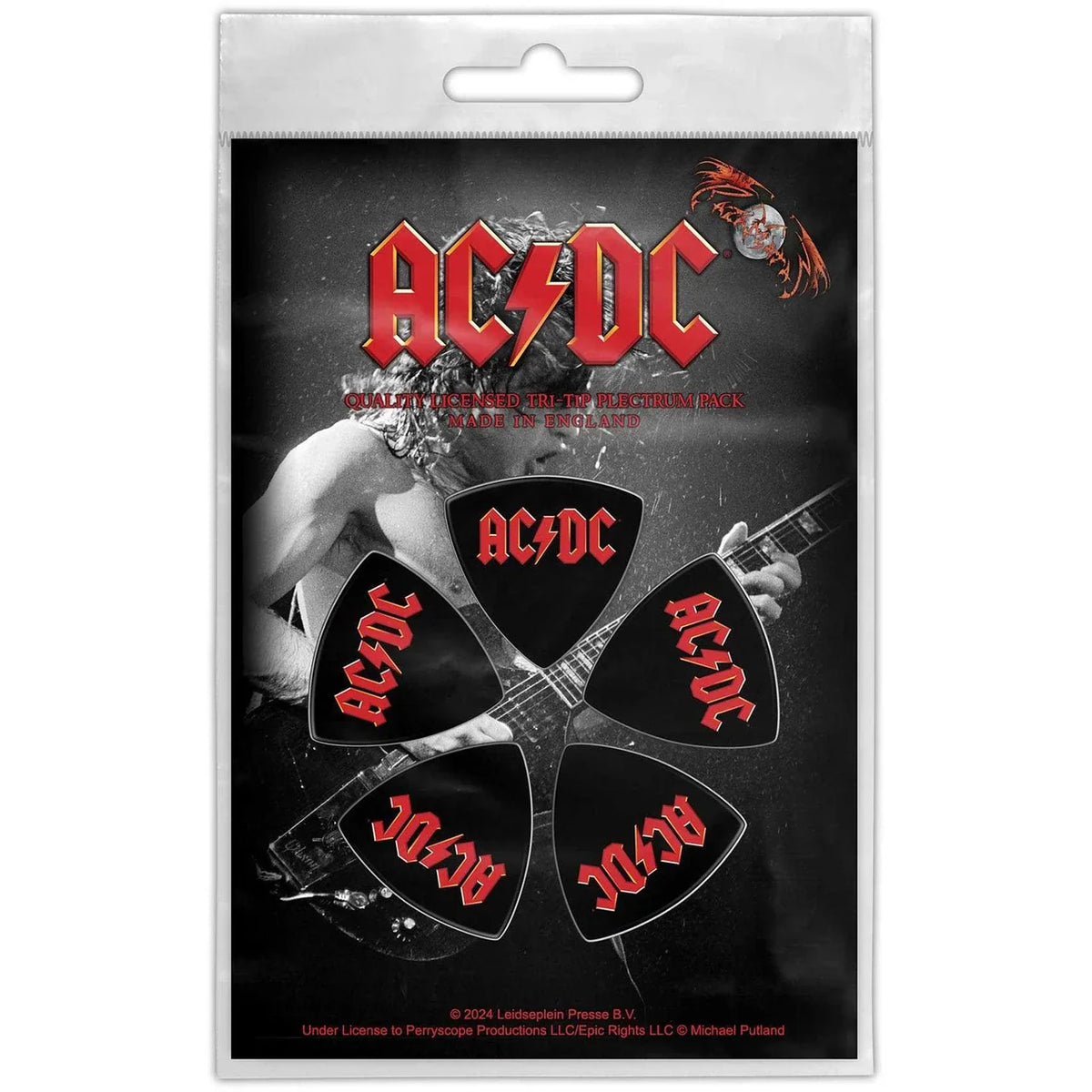 AC DC Plectrum Pack - Logo