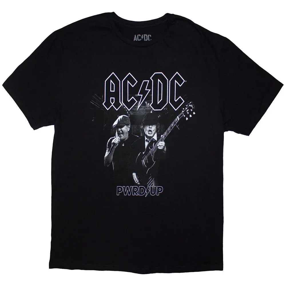 AC DC Shirt For Those About To Rock Yellow Outlines Ireland Vinyl