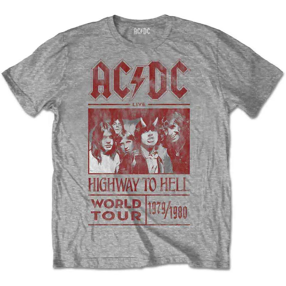 AC/DC Shirt Highway to Hell World Tour Ireland Vinyl
