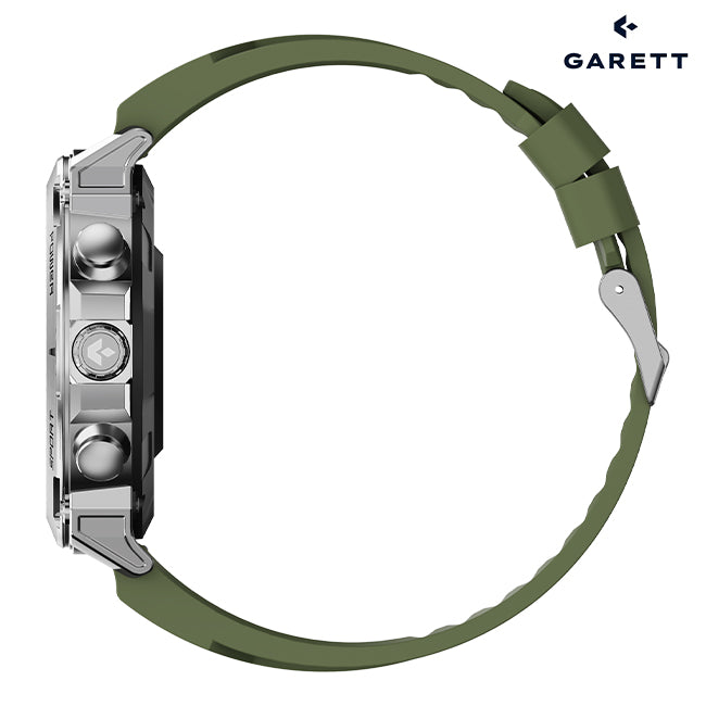 Garett ATOM Smartwatch | SILVER STEEL