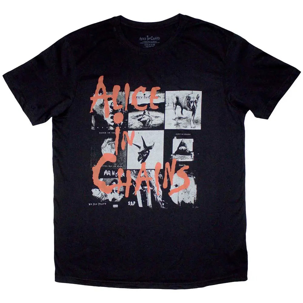 Alice In Chains Shirt Albums Montage