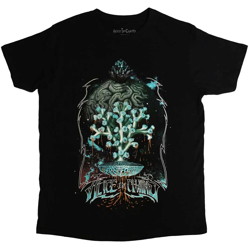 Alice In Chains T-Shirt Spore Planet Ireland Vinyl