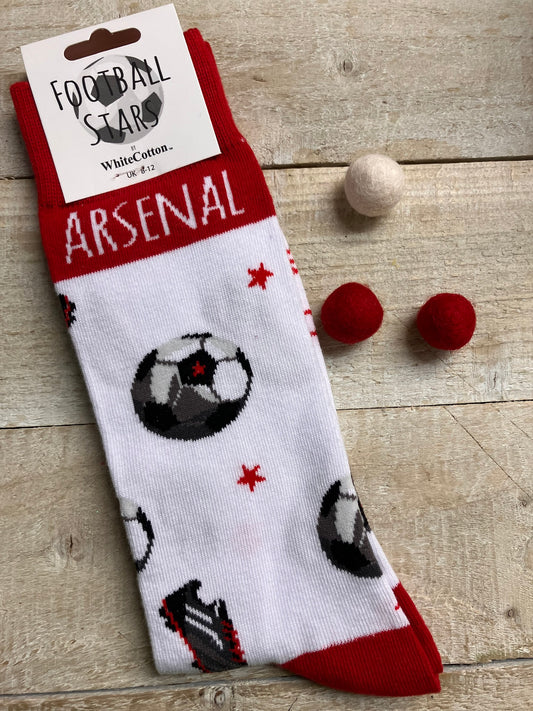 Arsenal Football Stars Socks - Zhivago Gifts