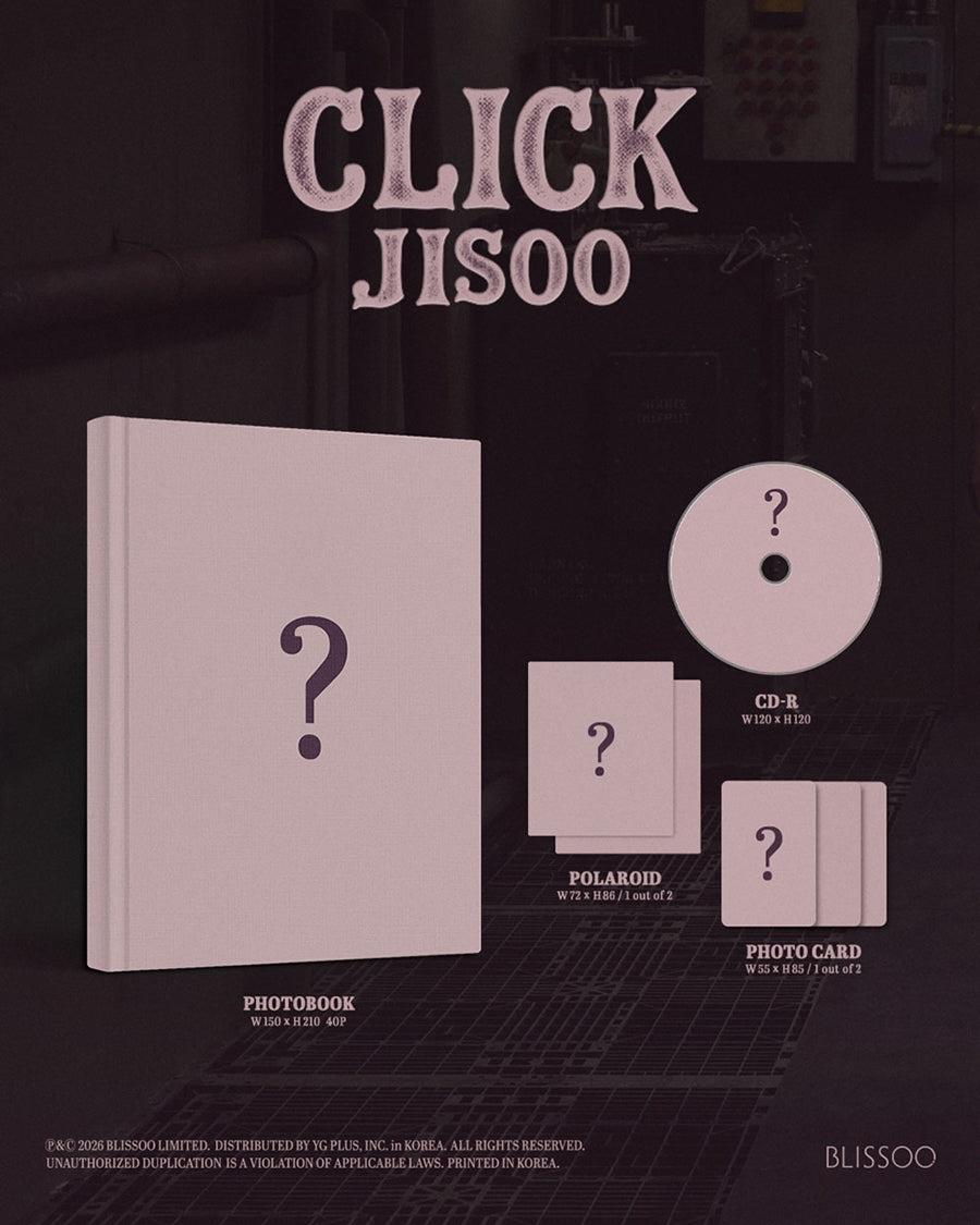 JISOO – (BLACKPINK) Click (Photobook Ver)