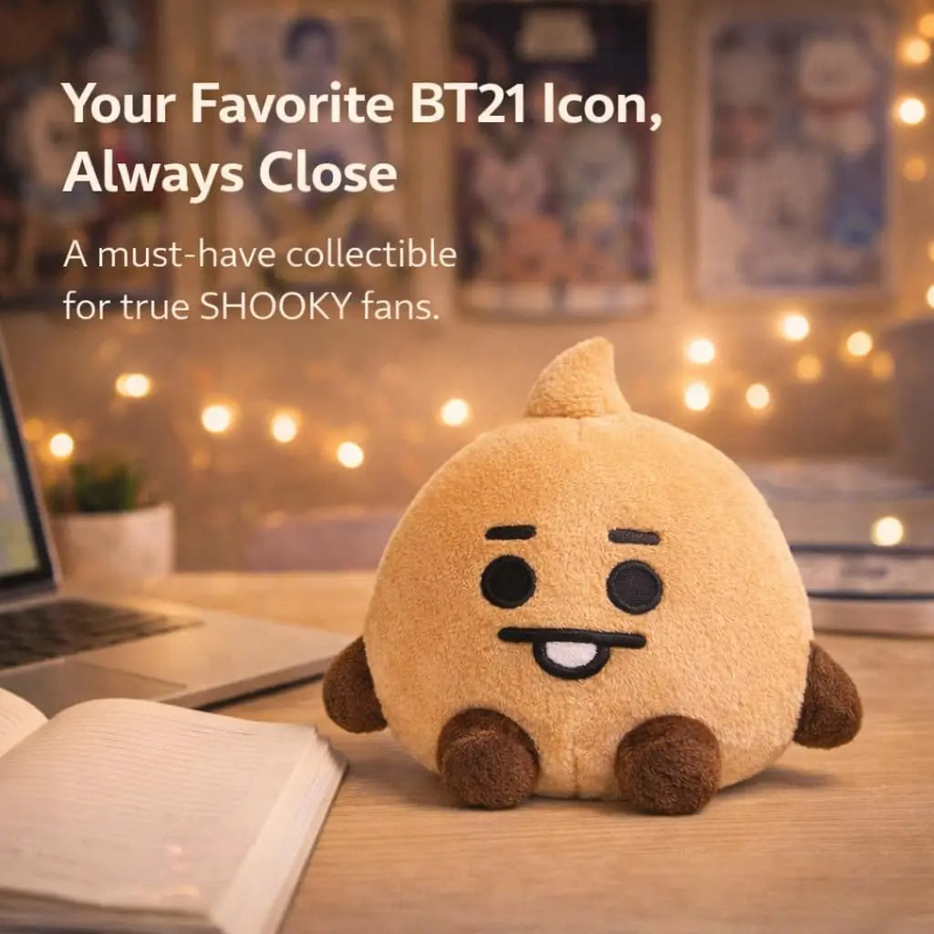 BT21 Shooky Baby 5 Inch Plush Zhivago Gifts