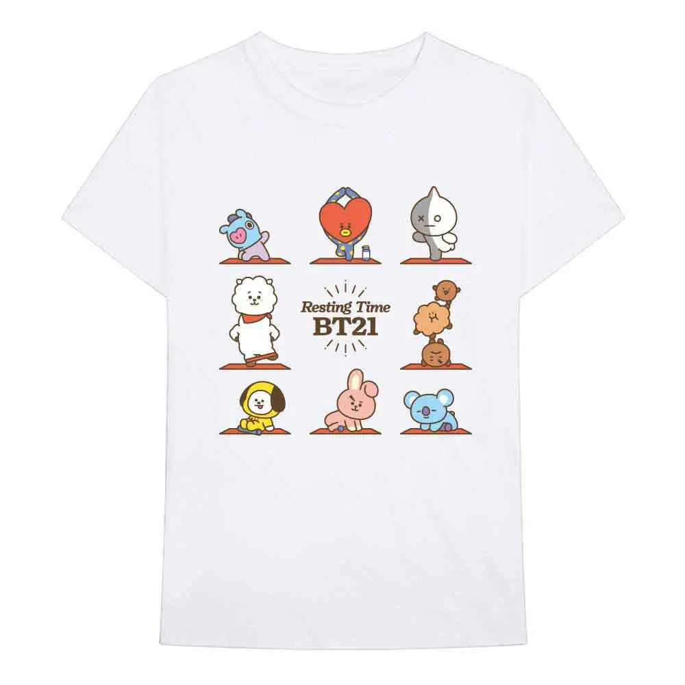 BT21 (BTS) T-Shirt Resting Time Ireland Vinyl