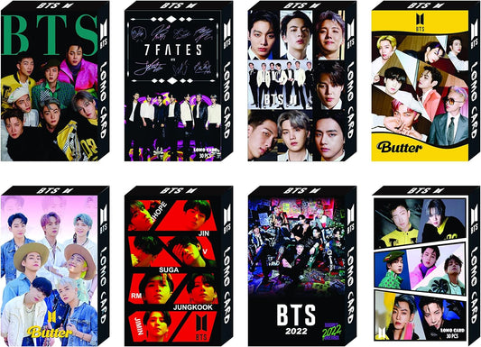 BTS Photo Cards - Pack of 30 - Zhivago Gifts - Ireland K-Pop