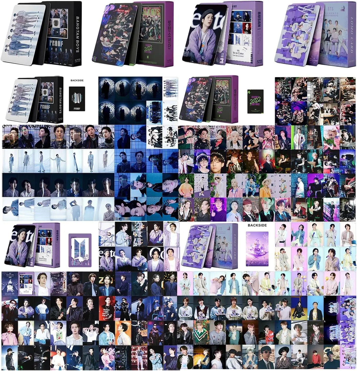 BTS Photocards - Pack of 55 Zhivago Gifts