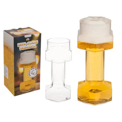 Beer Glass Dumbbell Zhivago Gifts