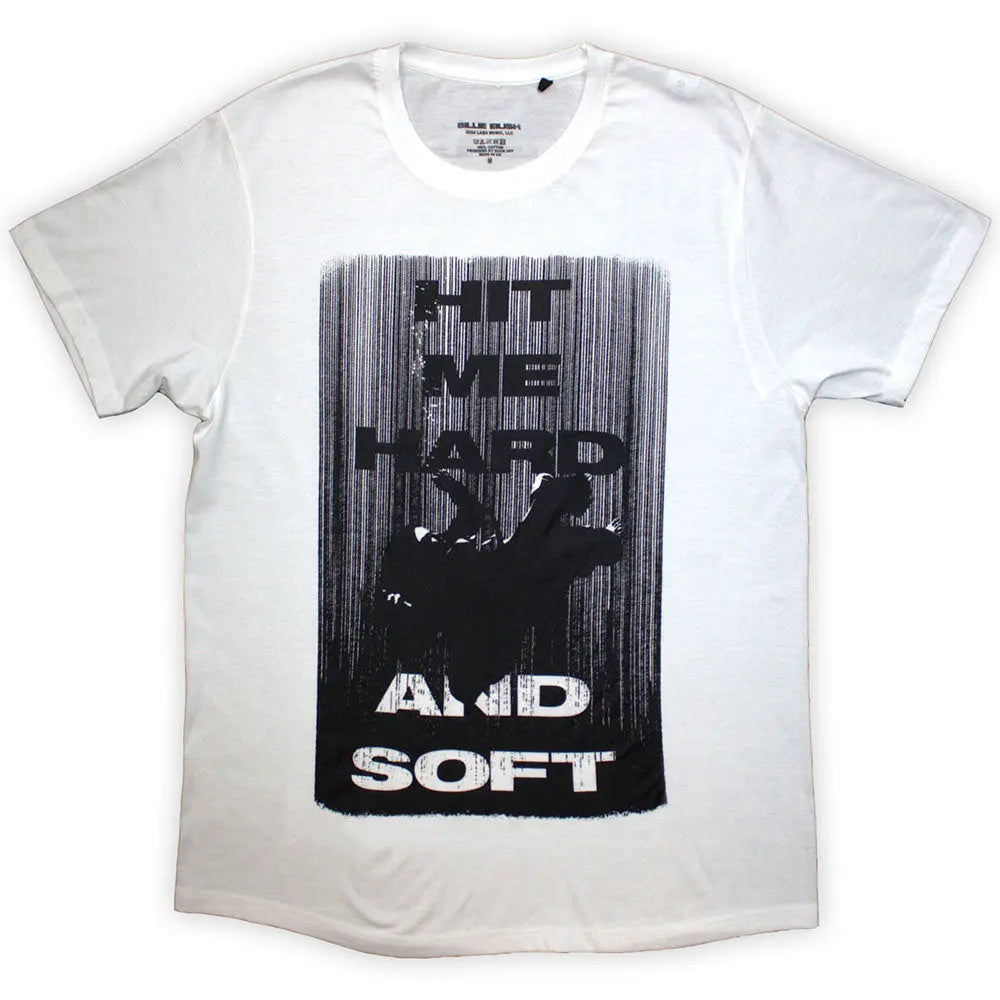 Billie Eilish Shirt Hit Me Hard And Soft Falling (Back Print)