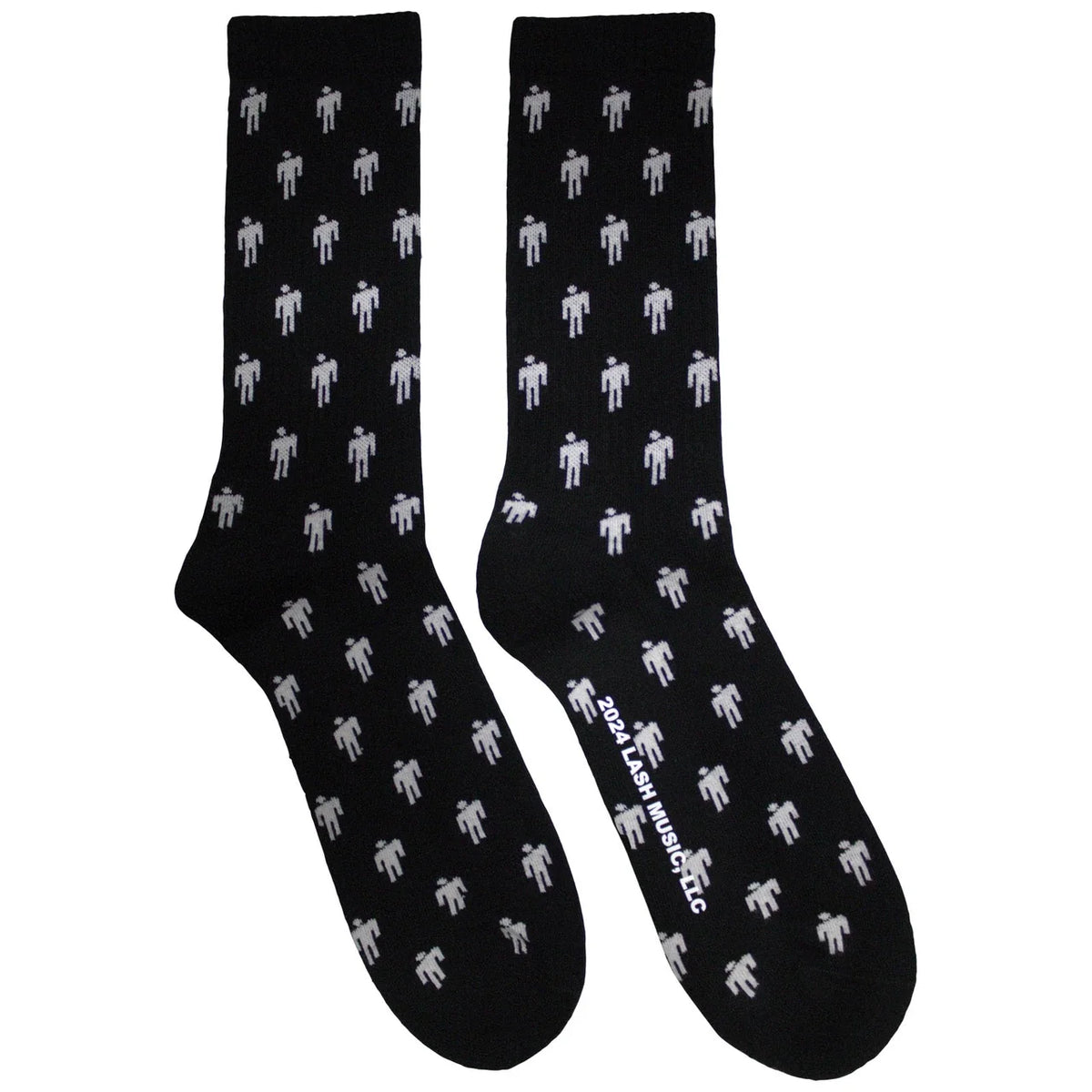 Billie Eilish Socks - Blohsh Pattern