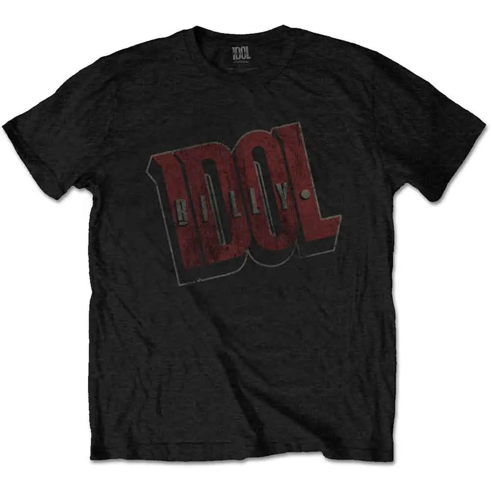 Billy Idol Shirt Vintage Logo - Ireland Vinyl
