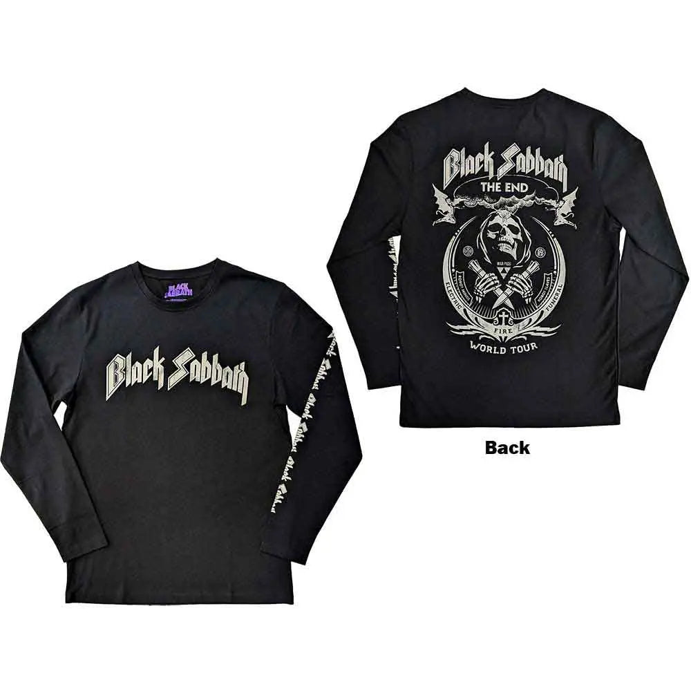 Black Sabbath Long Sleeve T-Shirt: The End - Ireland Vinyl