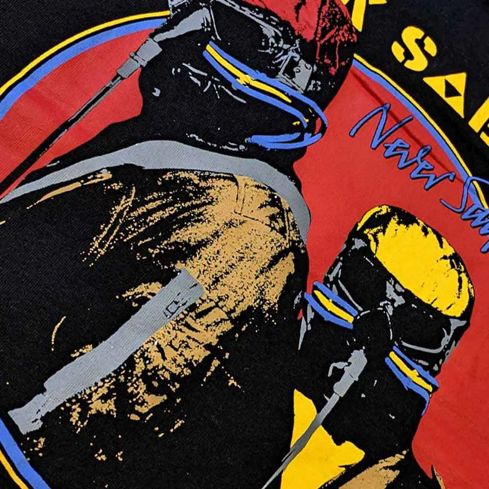 Black Sabbath Ringer Shirt Never Say Die - Ireland Vinyl