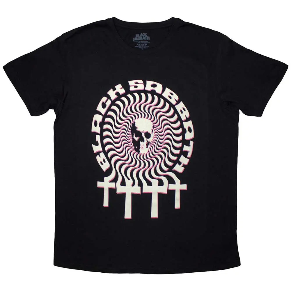 Black Sabbath Shirt Hypnotic Skull Ireland Vinyl