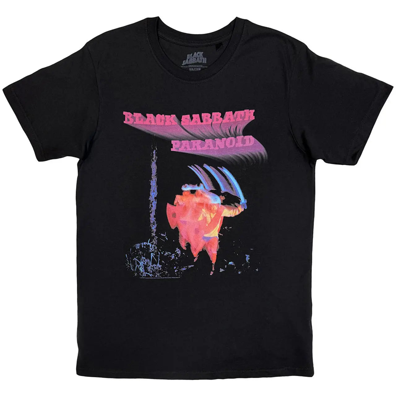 Black Sabbath Shirt Paranoid Motion Trails Ireland Vinyl