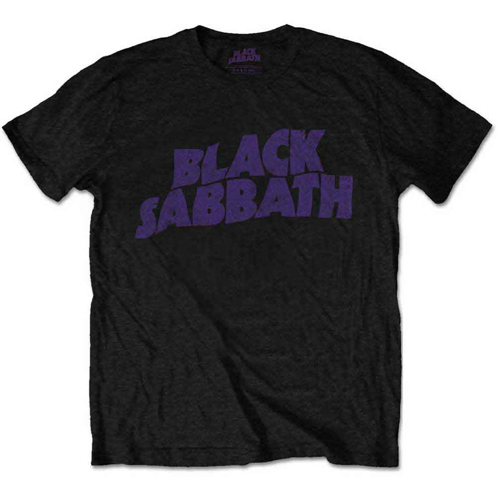 Black Sabbath T-Shirt: Wavy Logo Vintage
