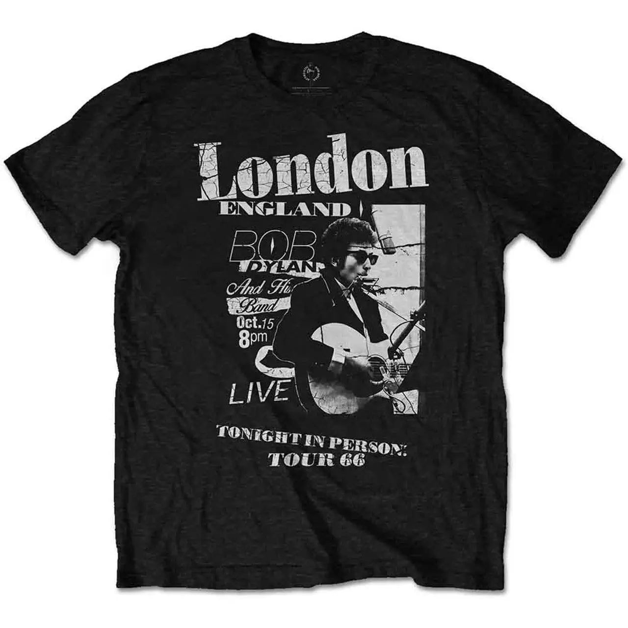 Bob Dylan Shirt: Live In London Ireland Vinyl