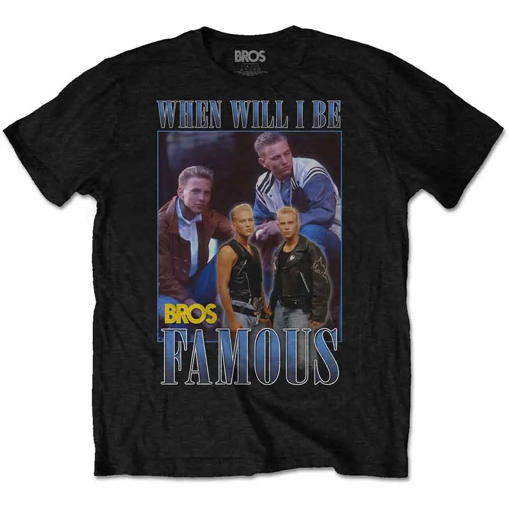 Bros T-Shirt Famous Homage Ireland Vinyl