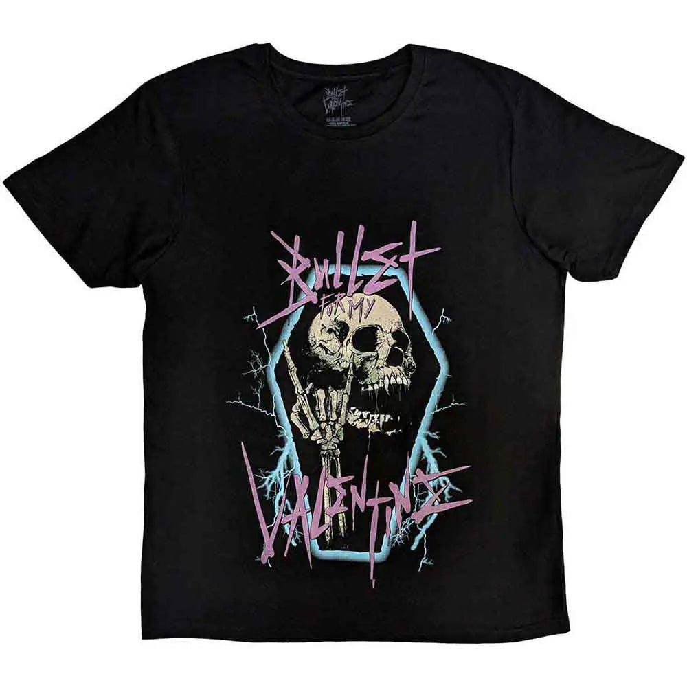 Bullet For My Valentine T-Shirt Thrash Skull - Zhivago Gifts