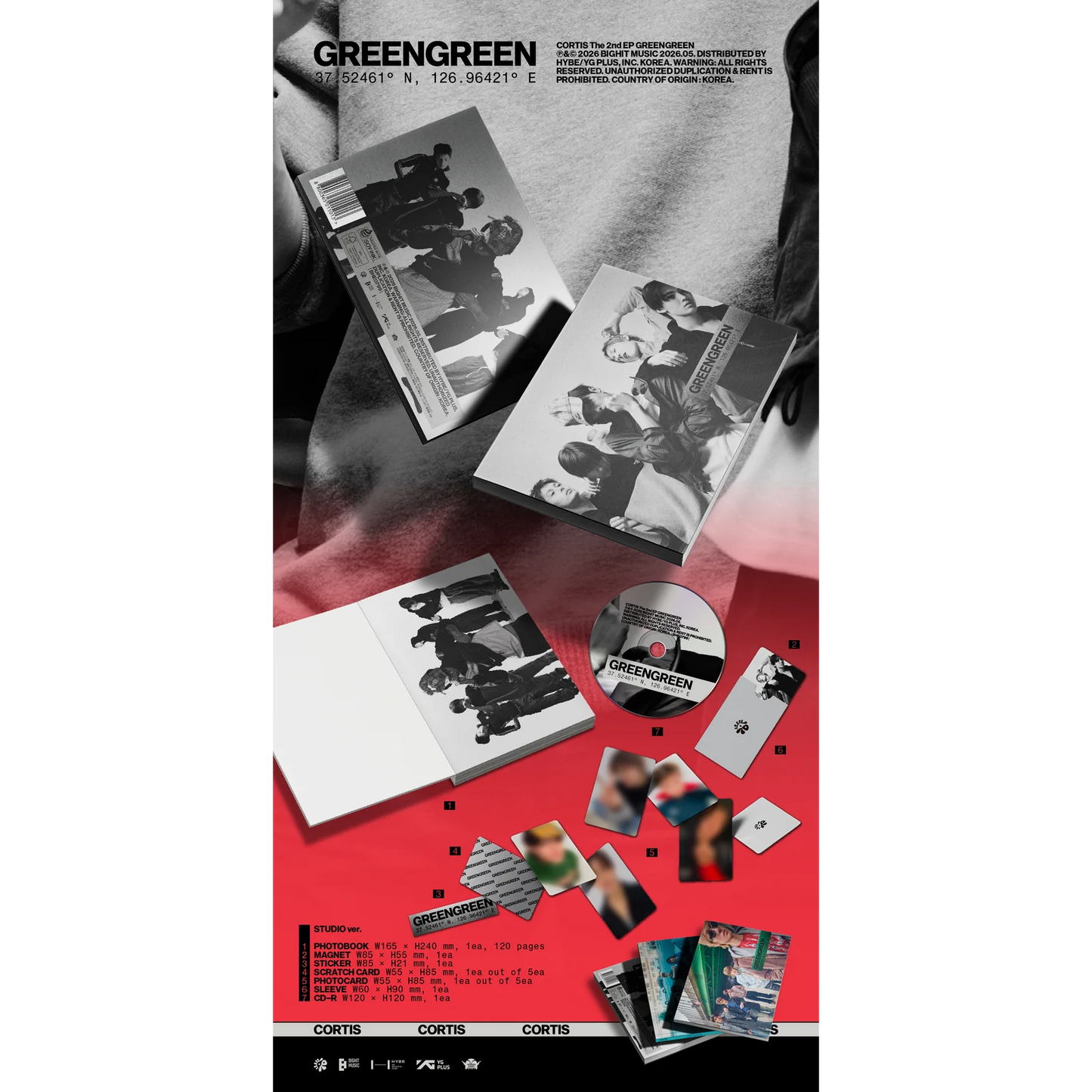 CORTIS GREENGREEN (Studio Vers)