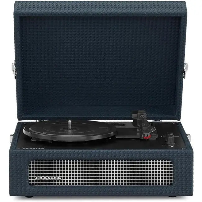 Crosley CR8017B-NY Voyager 2-Way Bluetooth Record Player - Navy Zhivago Gifts