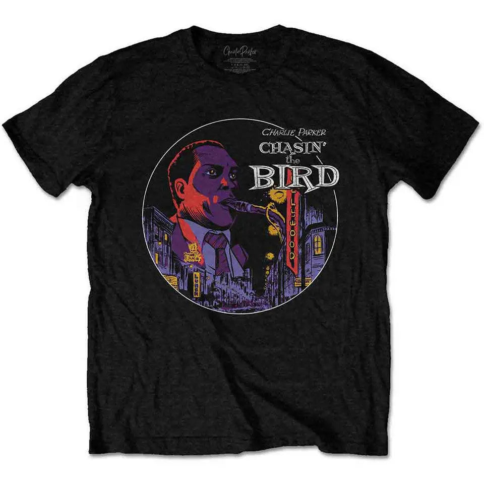 Charlie Parker Shirt Chasin' The Bird Hollywood Ireland Vinyl