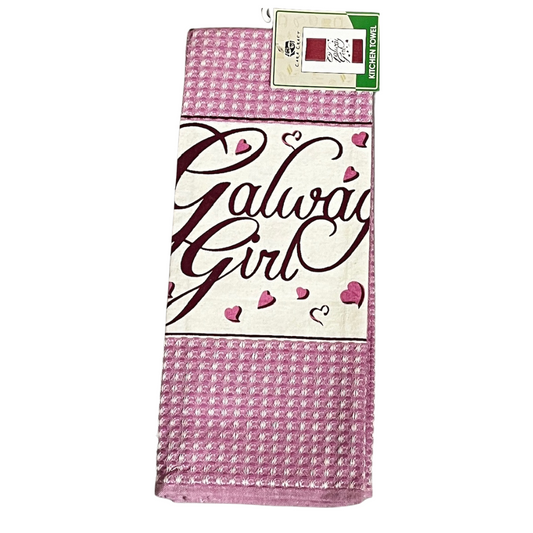 Galway Girl Tea Towel - Zhivago Gifts