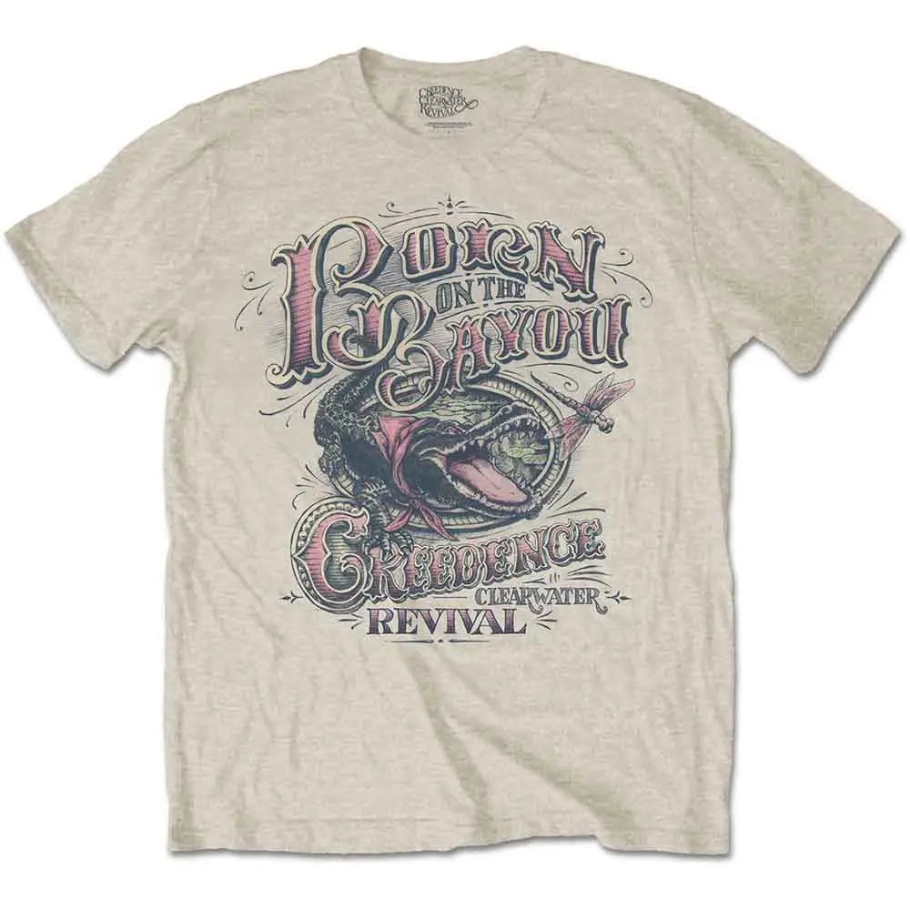 Creedence Clearwater Revival Shirt Born on the Bayou - Ireland Vinyl