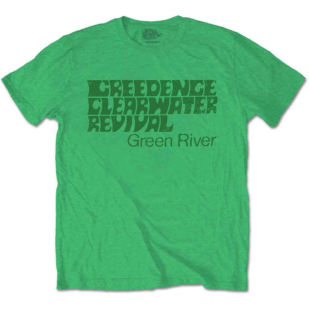 Creedence Clearwater Revival T-Shirt Green River - Zhivago Gifts