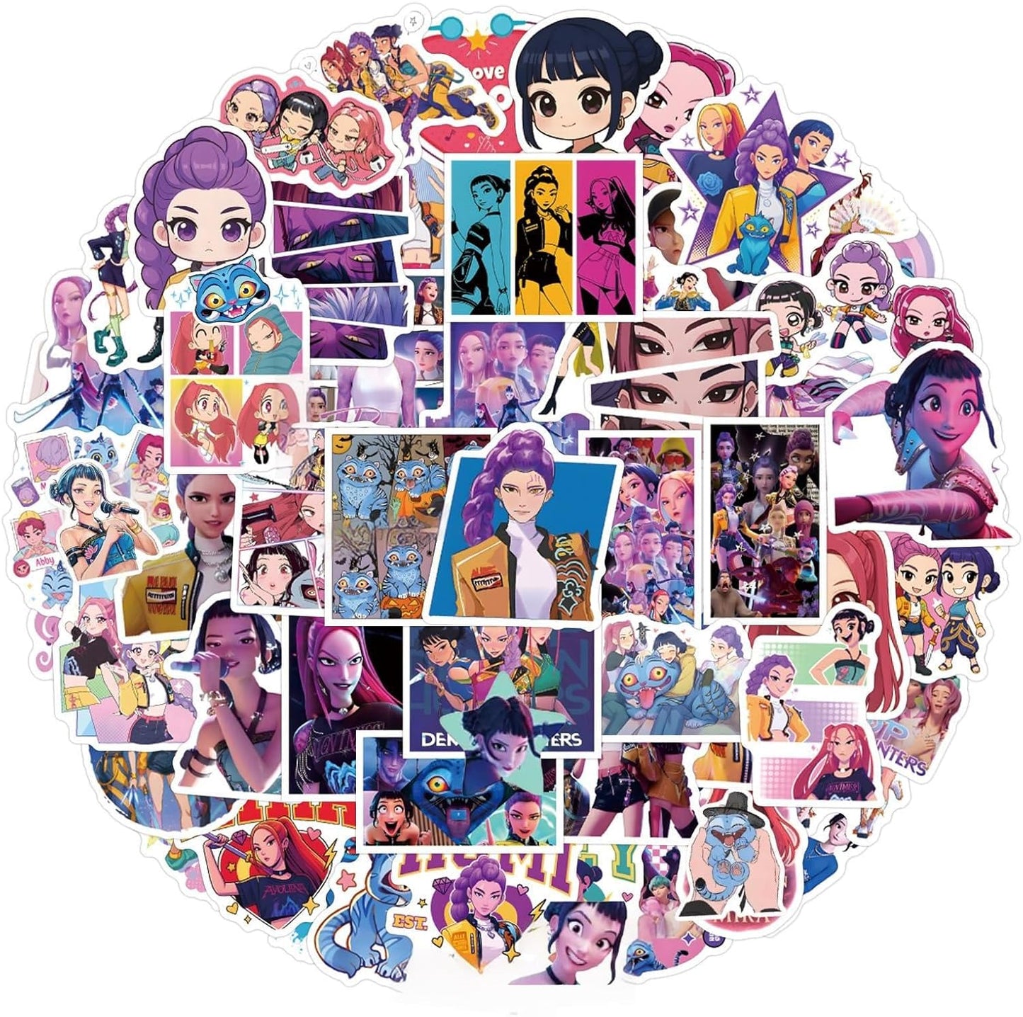 Demon Hunters Stickers