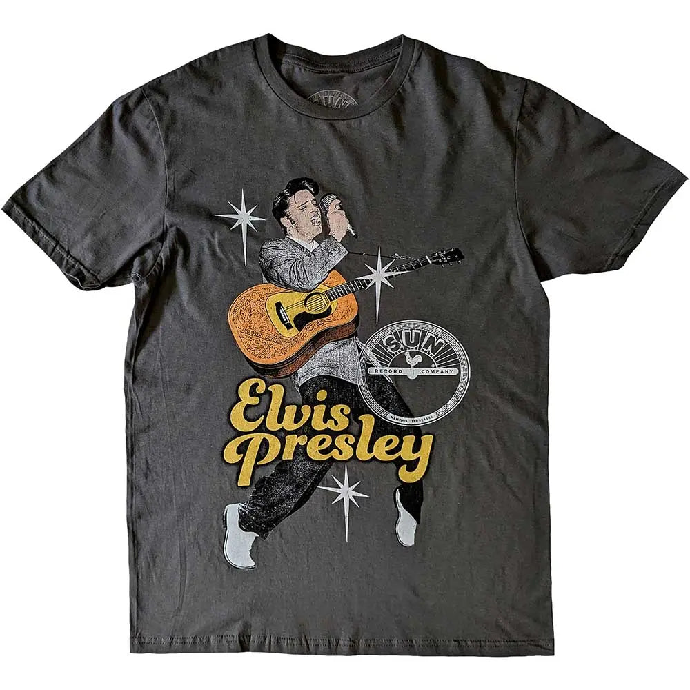 Elvis Presley Sun Records Guitar Shirt Ireland Vinyl