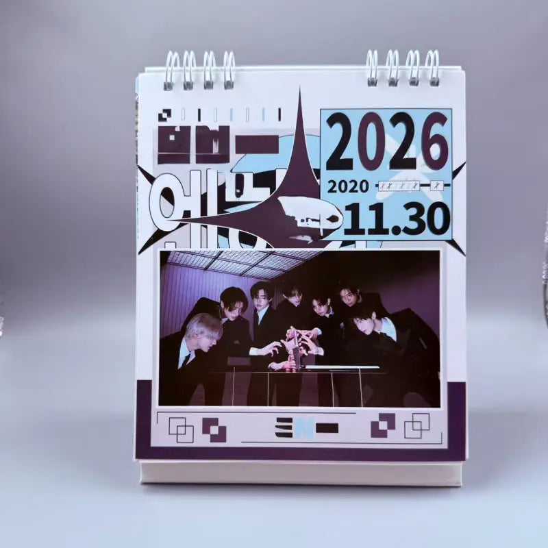 Enhypen 2026 Desk Calendar