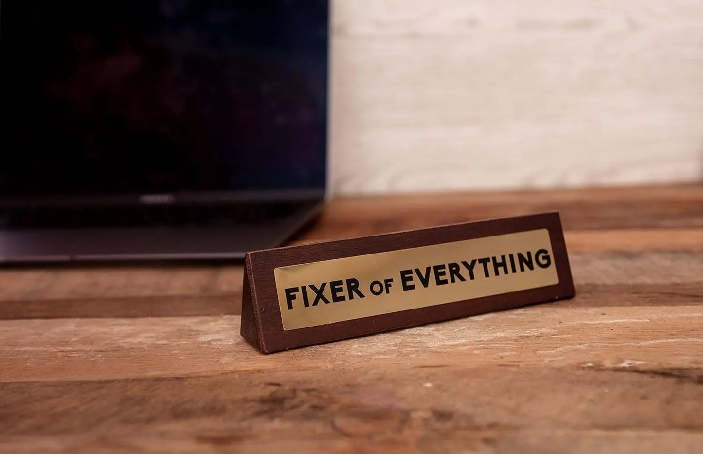 Fixer of Everything Novelty Wooden Desk Sign - Zhivago Gifts