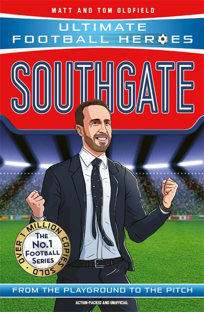 Football Heroes Book Gareth Southgate Zhivago Gifts