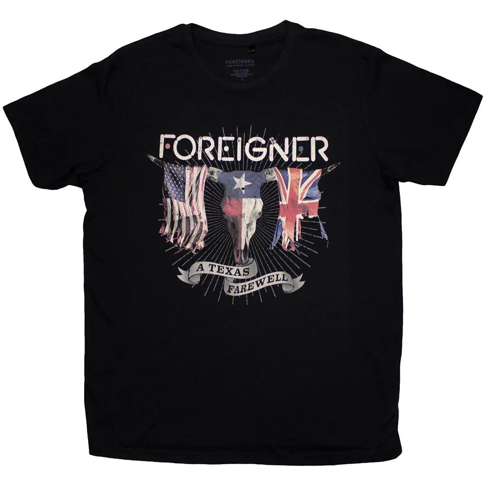 Foreigner Shirt Texas Farewell - Ireland Vinyl