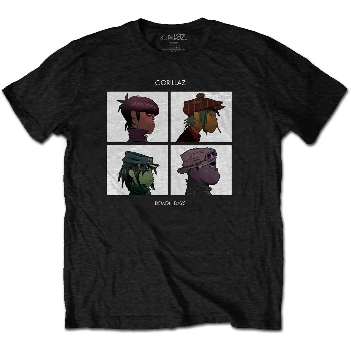 GORILLAZ DEMON DAYS SHIRT IRELANd