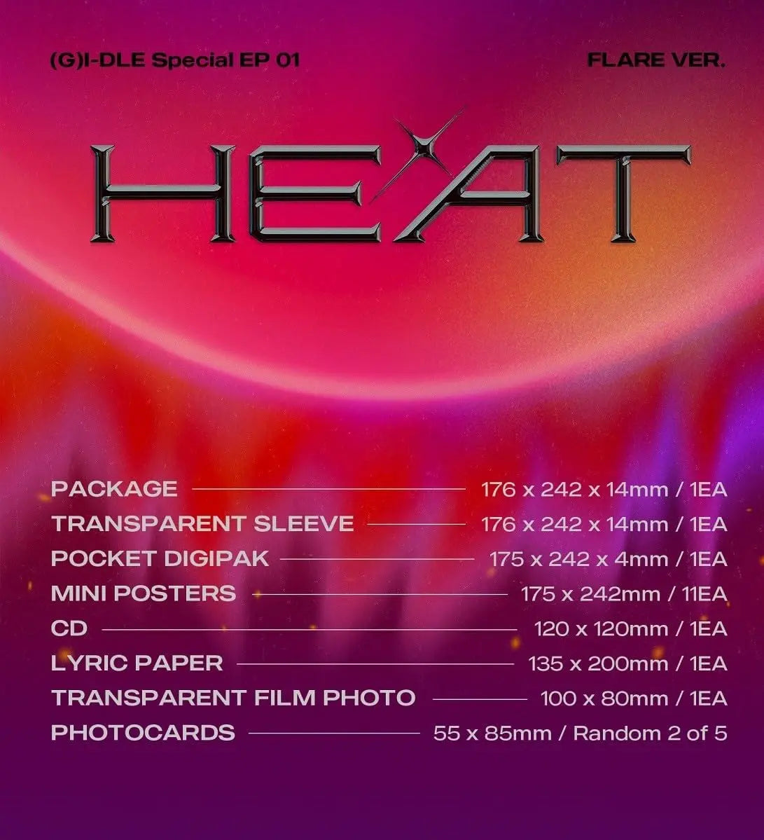 (G)I-DLE Heat - Zhivago Gifts