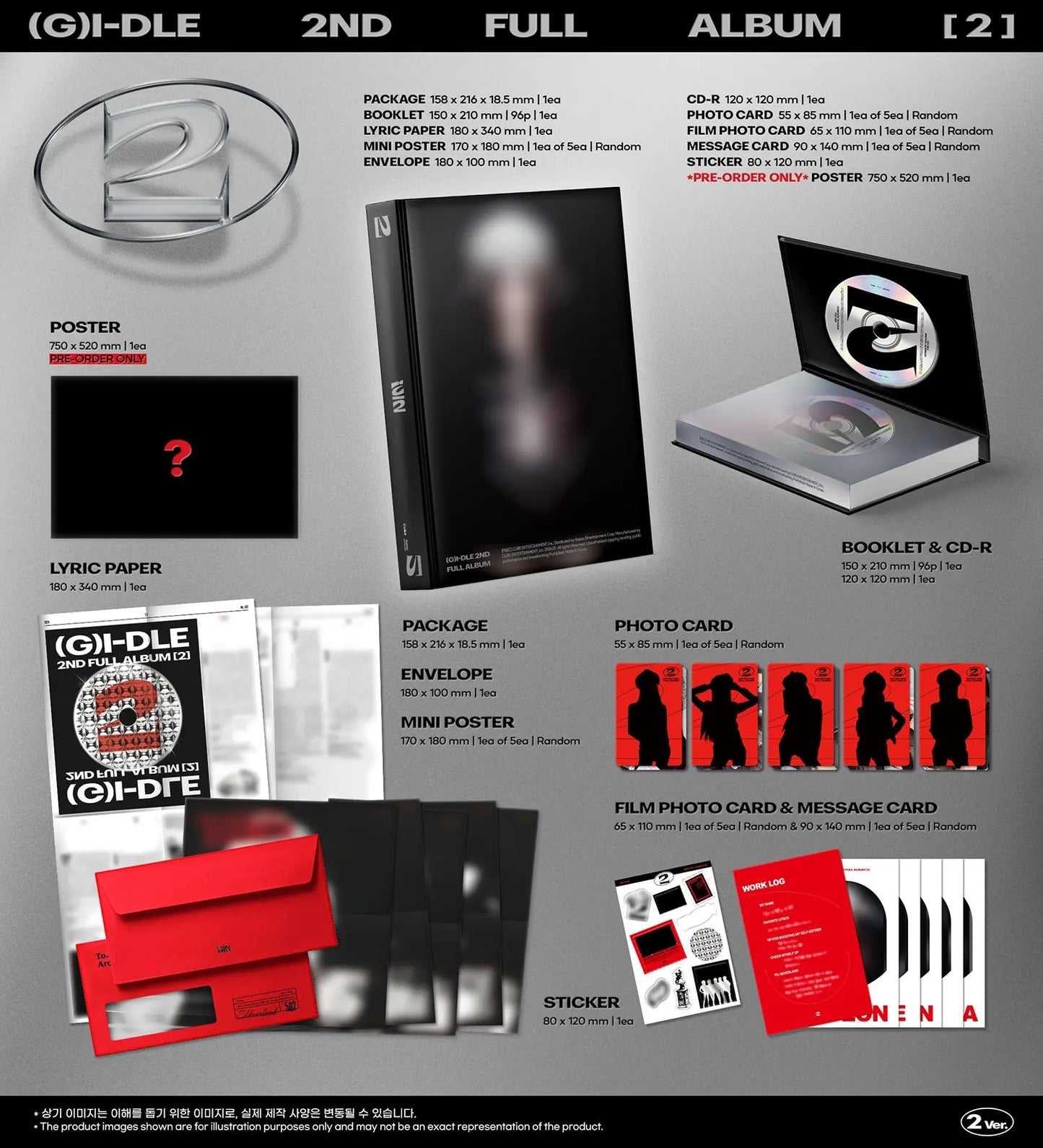 (G)I-DLE / VOL.2 : 2 * - Zhivago Gifts