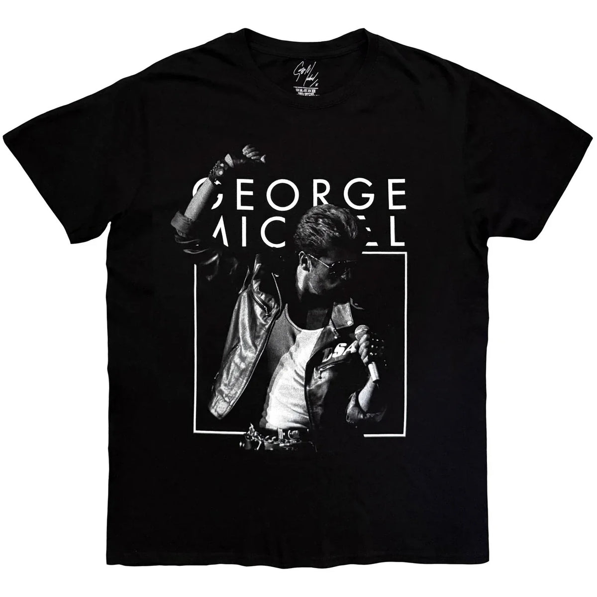 George Michael Shirt - B&W Faith