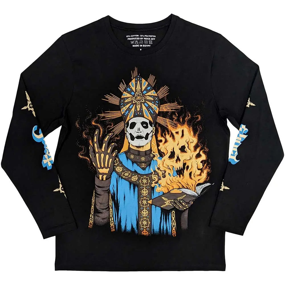 Ghost Long Sleeve T-Shirt: The Burning - Ireland Vinyl