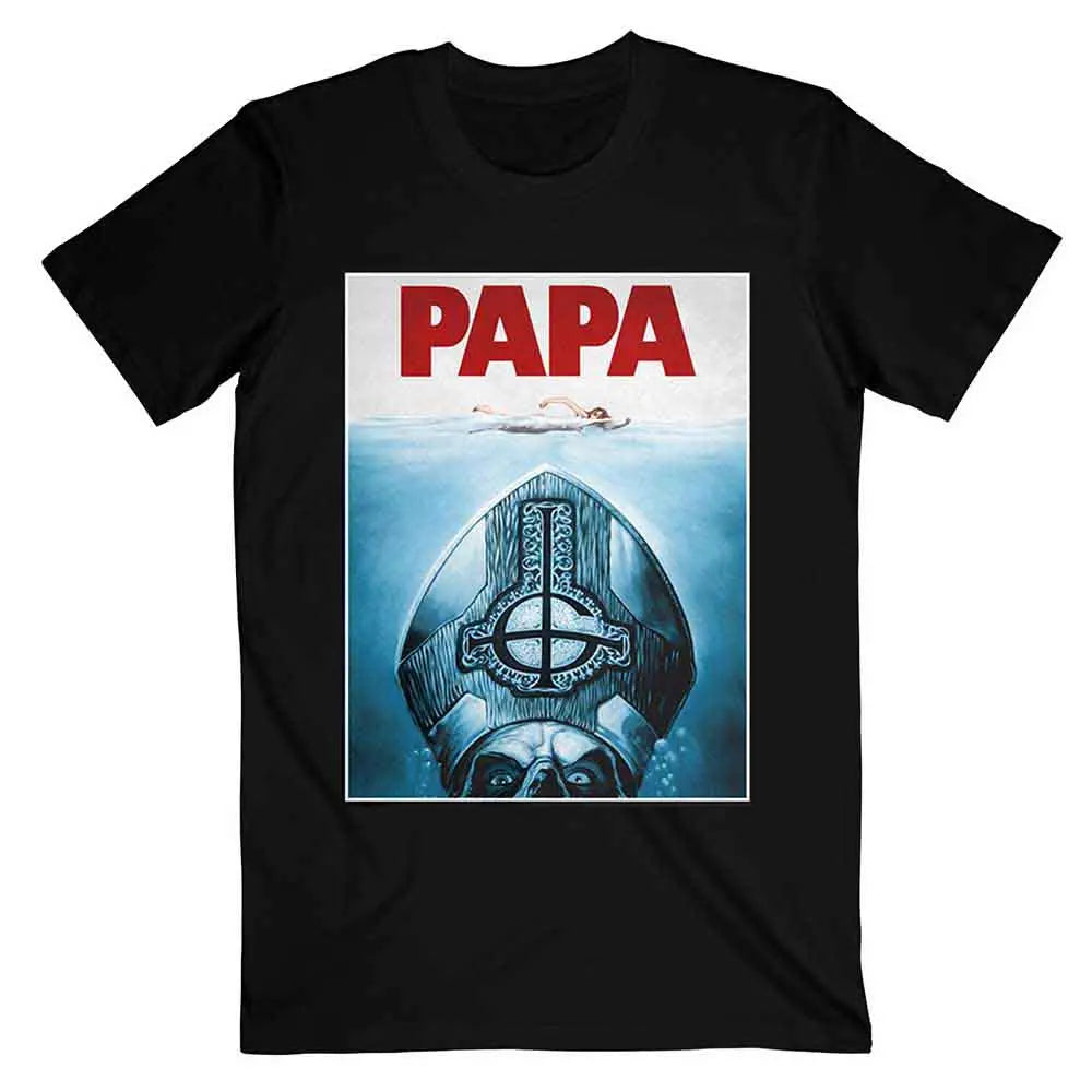 Ghost T-Shirt: Papa Jaws Ireland Vinyl