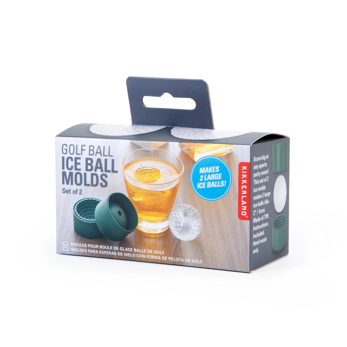 Golf Ball Ice Ball Moulds Zhivago Gifts