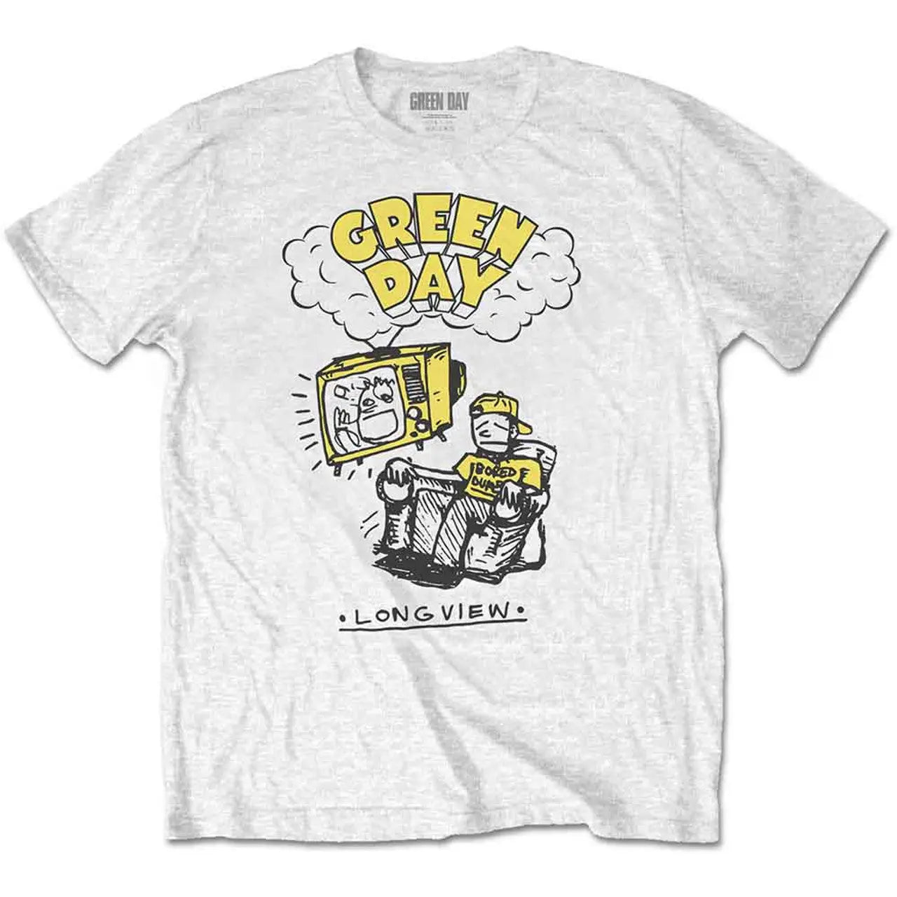Green Day Shirt: Longview Doodle Ireland Vinyl
