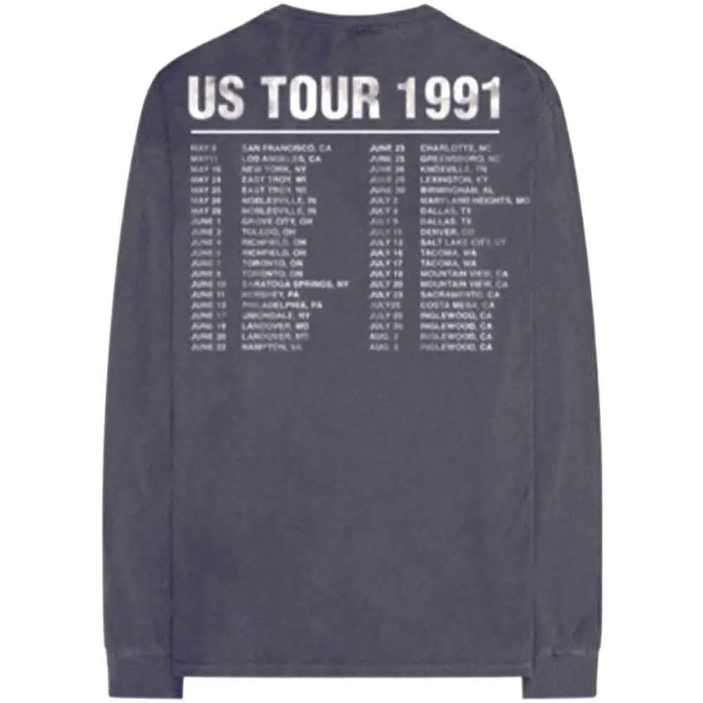Guns N' Roses Long Sleeve T-Shirt Hollywood Tour Ireland Vinyl