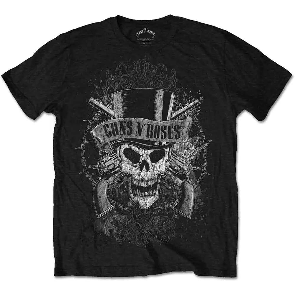 Guns N' Roses Shirt - Faded Skull Shirts