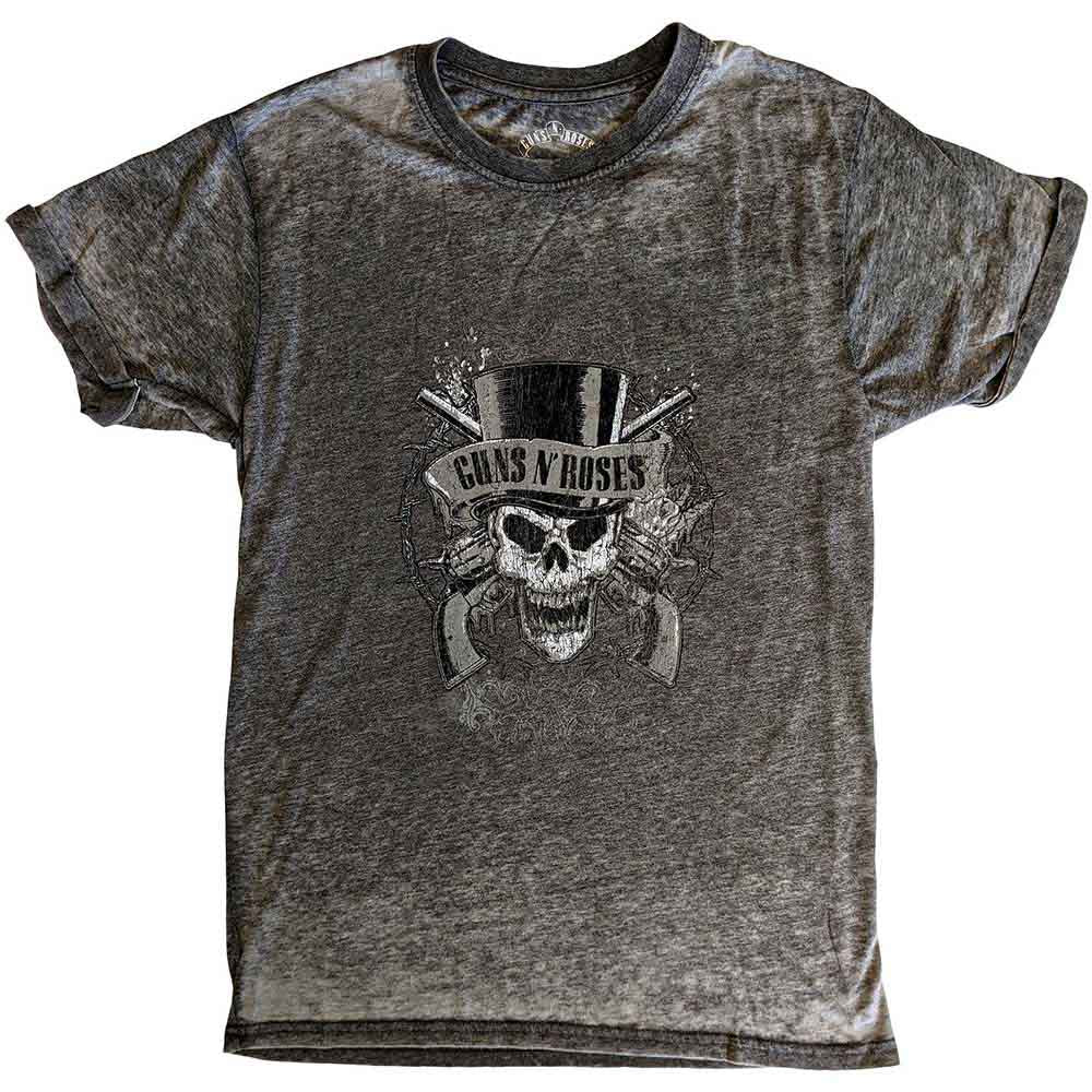 Guns N' Roses Shirt Faded Skull - Ireland Vinyl