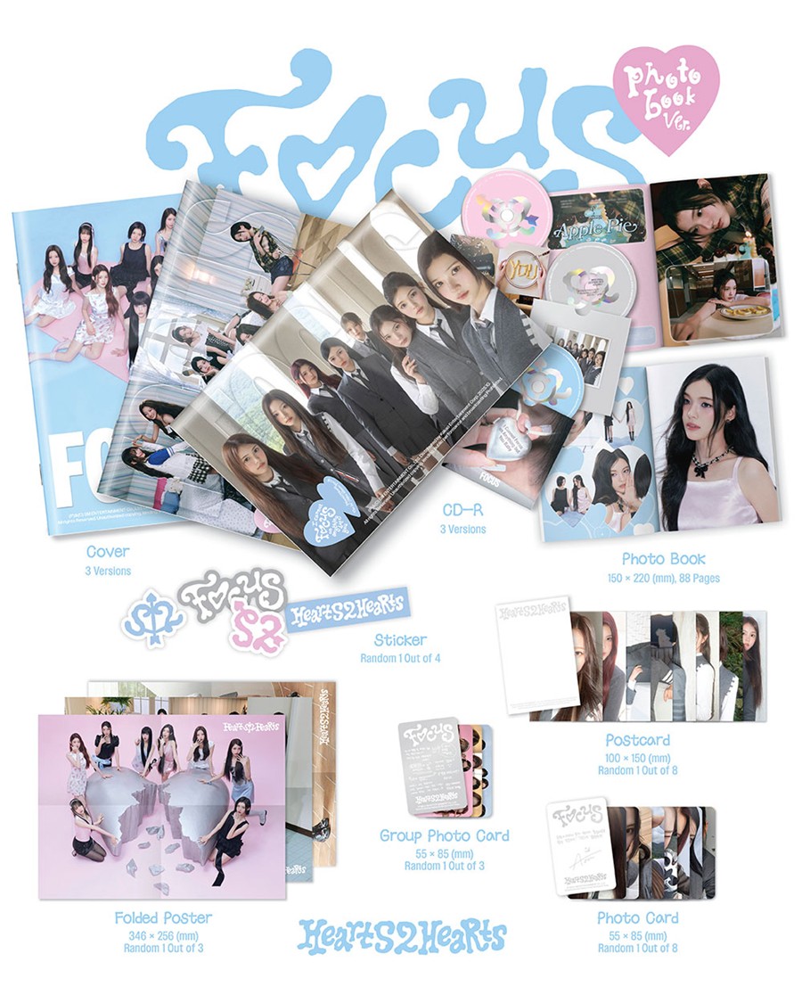 Hearts2Hearts – 1st Mini Album - FOCUS