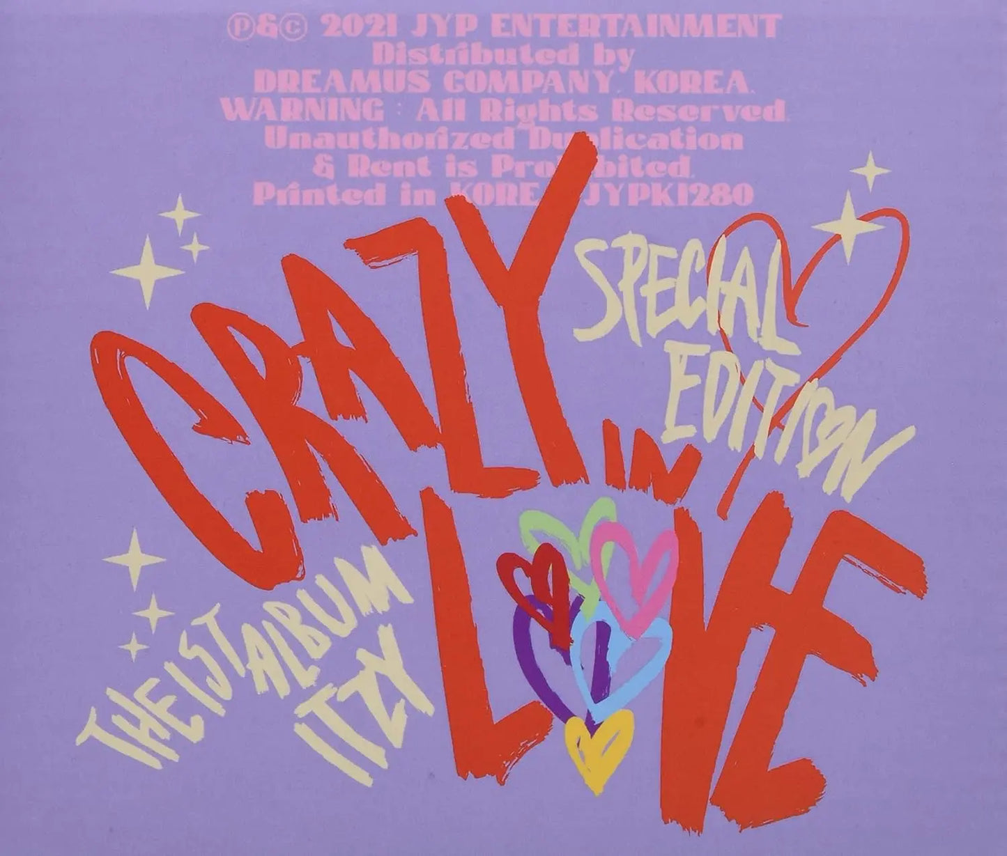 ITZY Crazy in Love (Jewel Case Ver) Zhivago Gifts